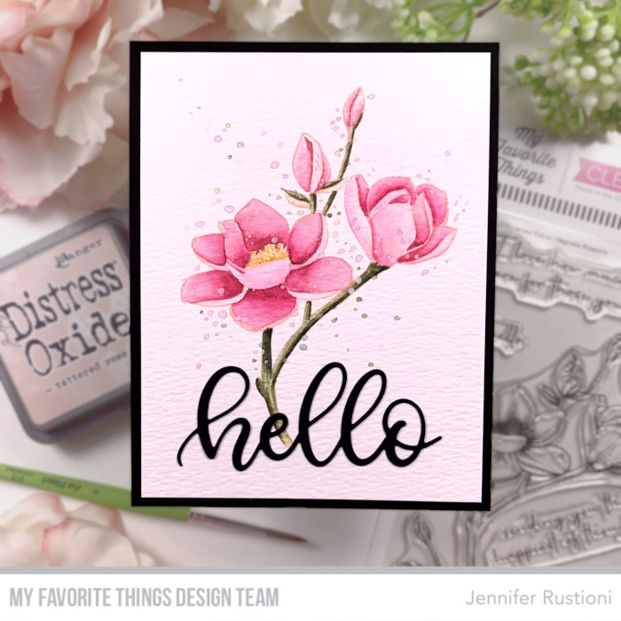 MFT STAMPS | MAGNOLIA BLOSSOMS CARD KIT COUNTDOWN DAY 2 – Armi e ritagli